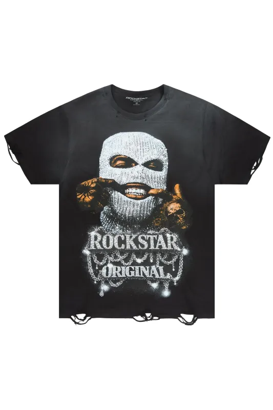 Shaniyah Black T-Shirt made by Rockstar Original