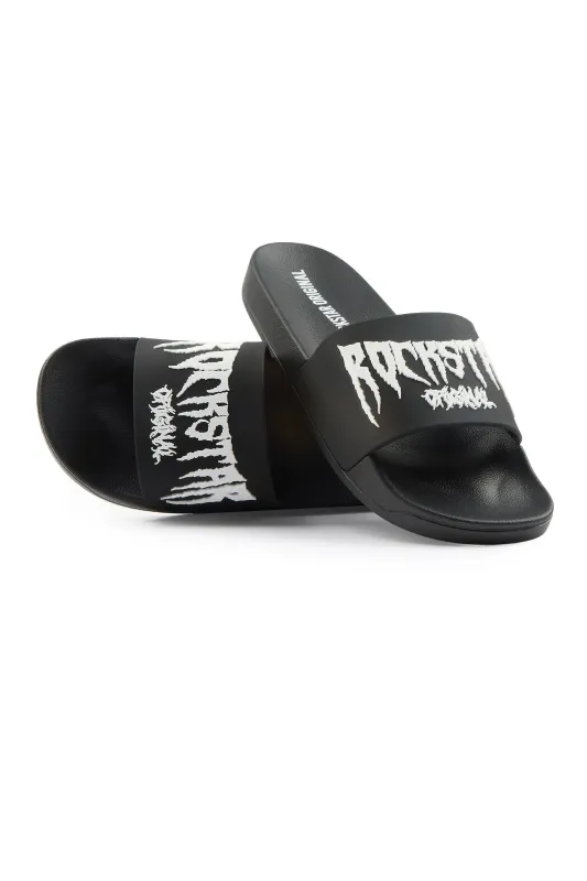 Andros Black Graphic Slides made by Rockstar Original