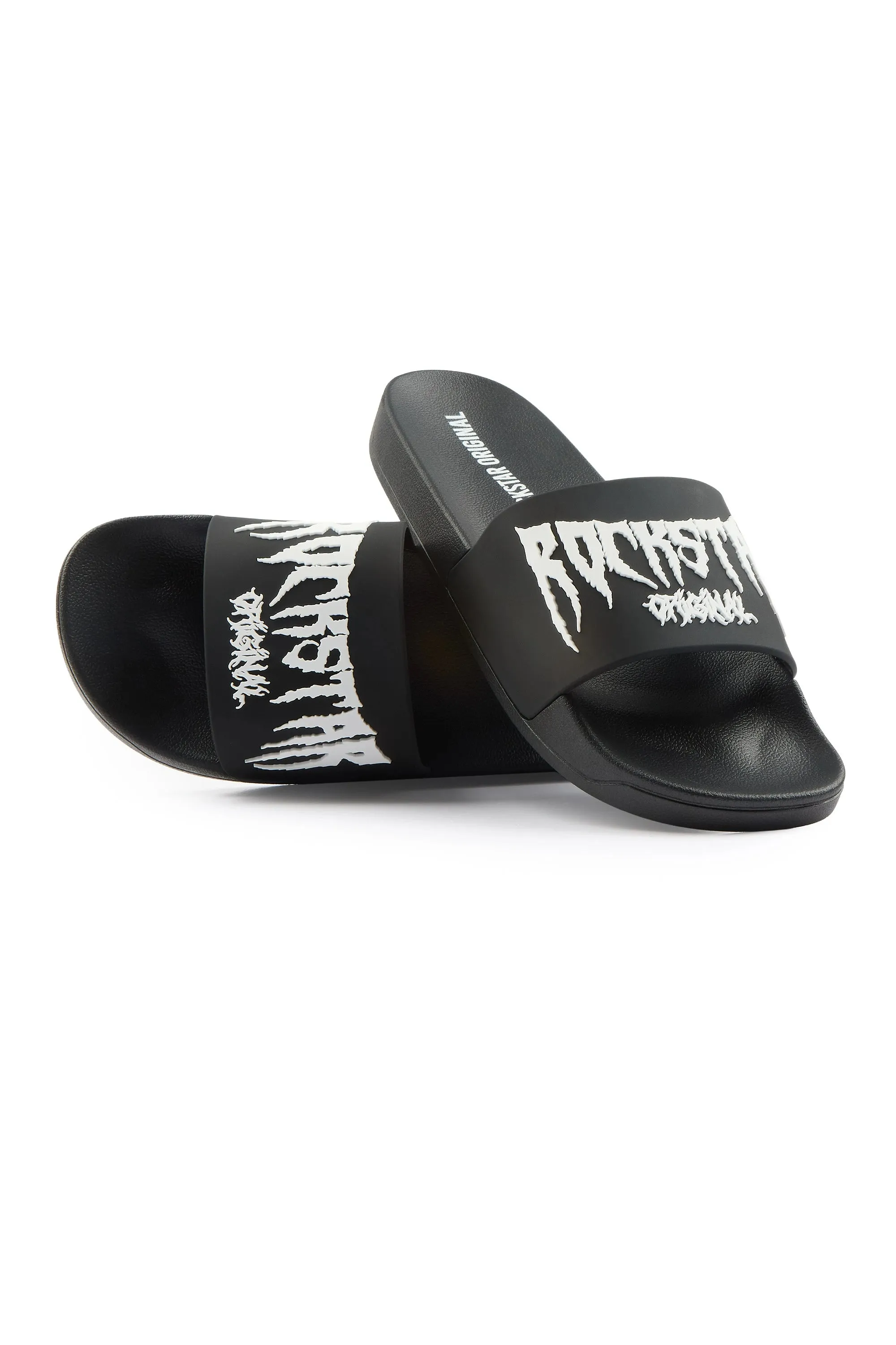 Andreas Black Slides sold by Rockstar Original