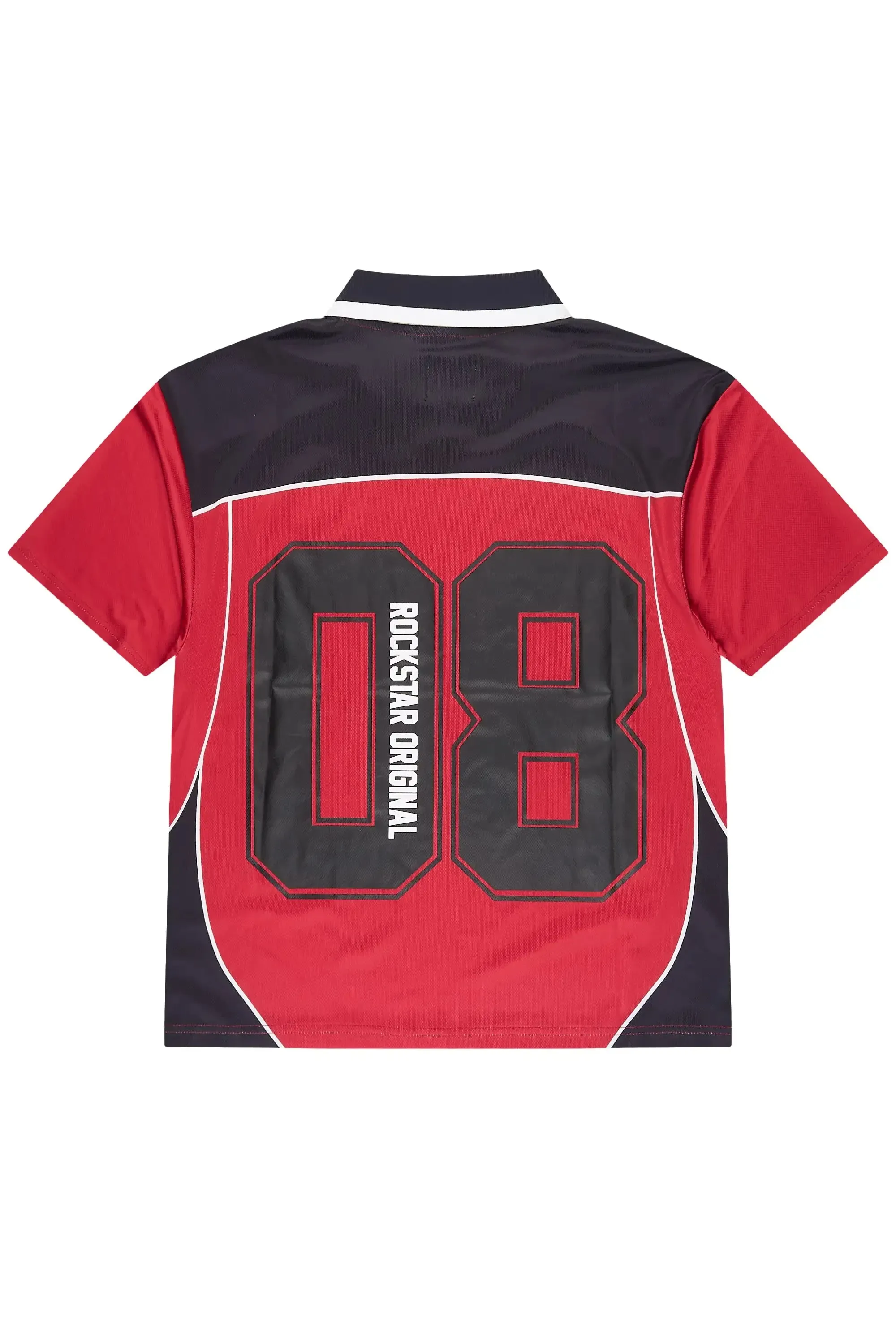 Roche Red World Soccer Inspired Graphic Jersey sold by Rockstar Original product image thumbnail 3