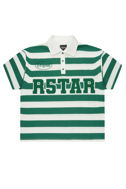 Fintan Green Polo Shirt made by Rockstar Original