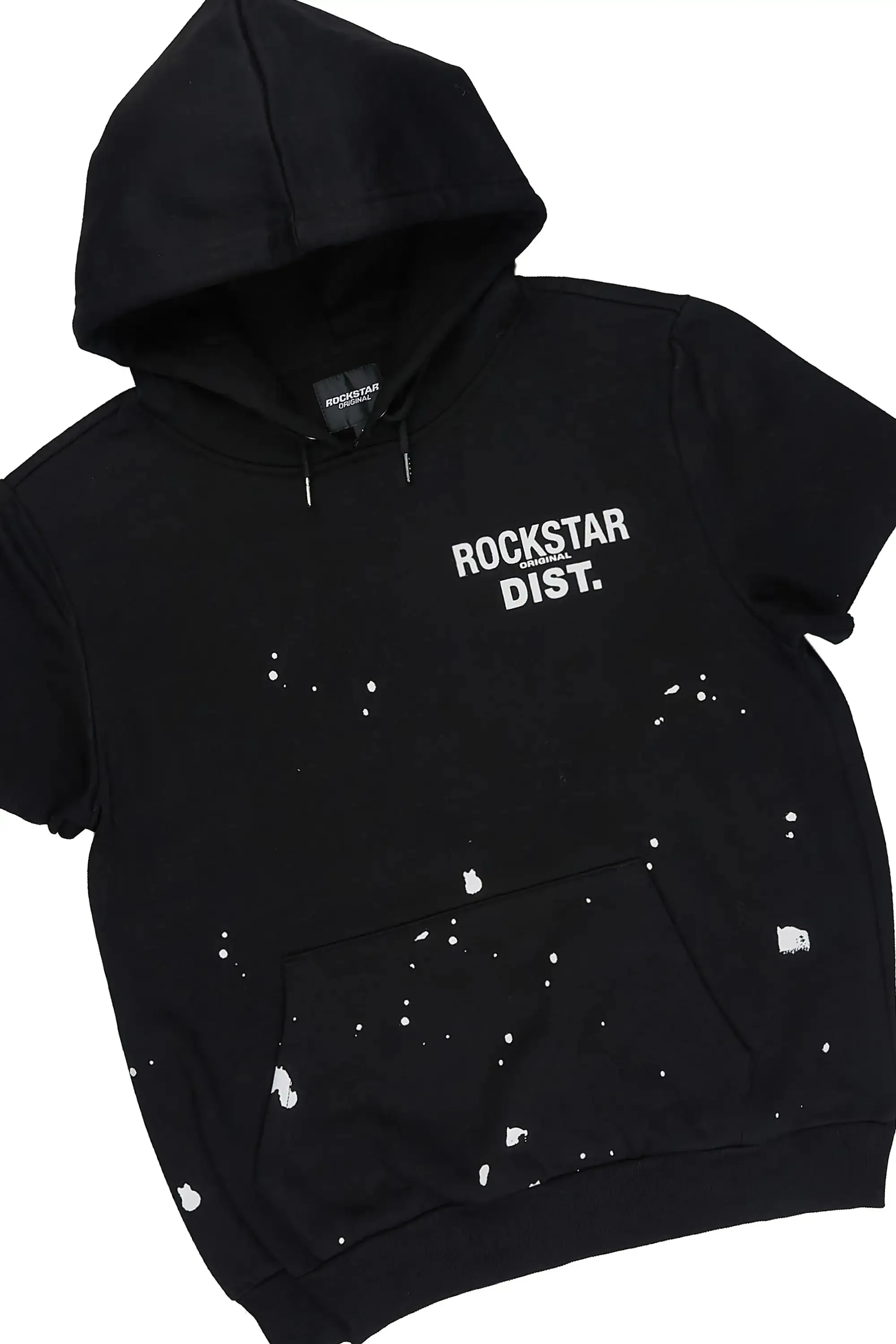 Raffer 3.0 Black Cut Sleeve Hoodie Short Set sold by Rockstar Original product image thumbnail 2