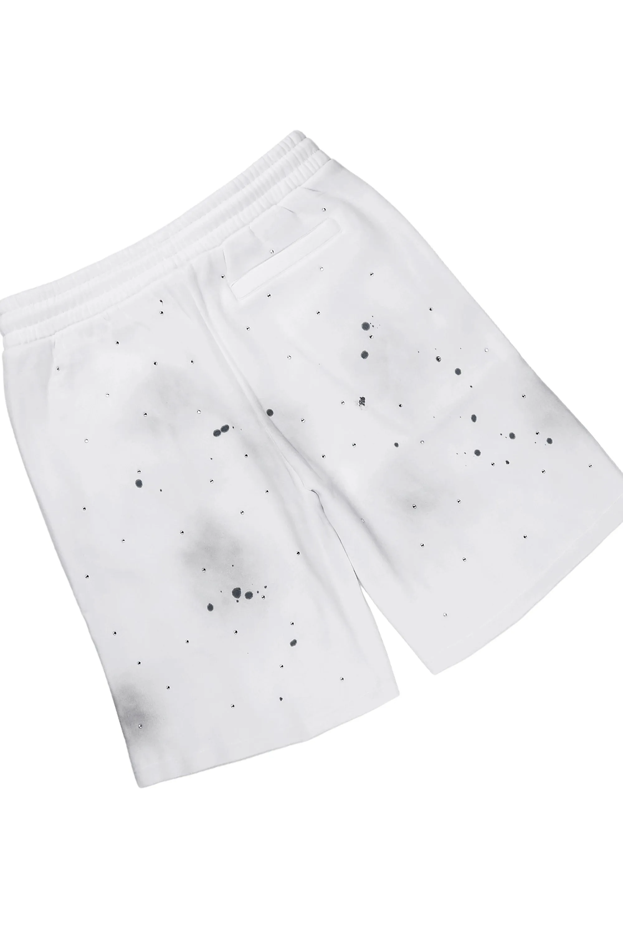 Eliso White T-Shirt/Short Set sold by Rockstar Original product image thumbnail 5