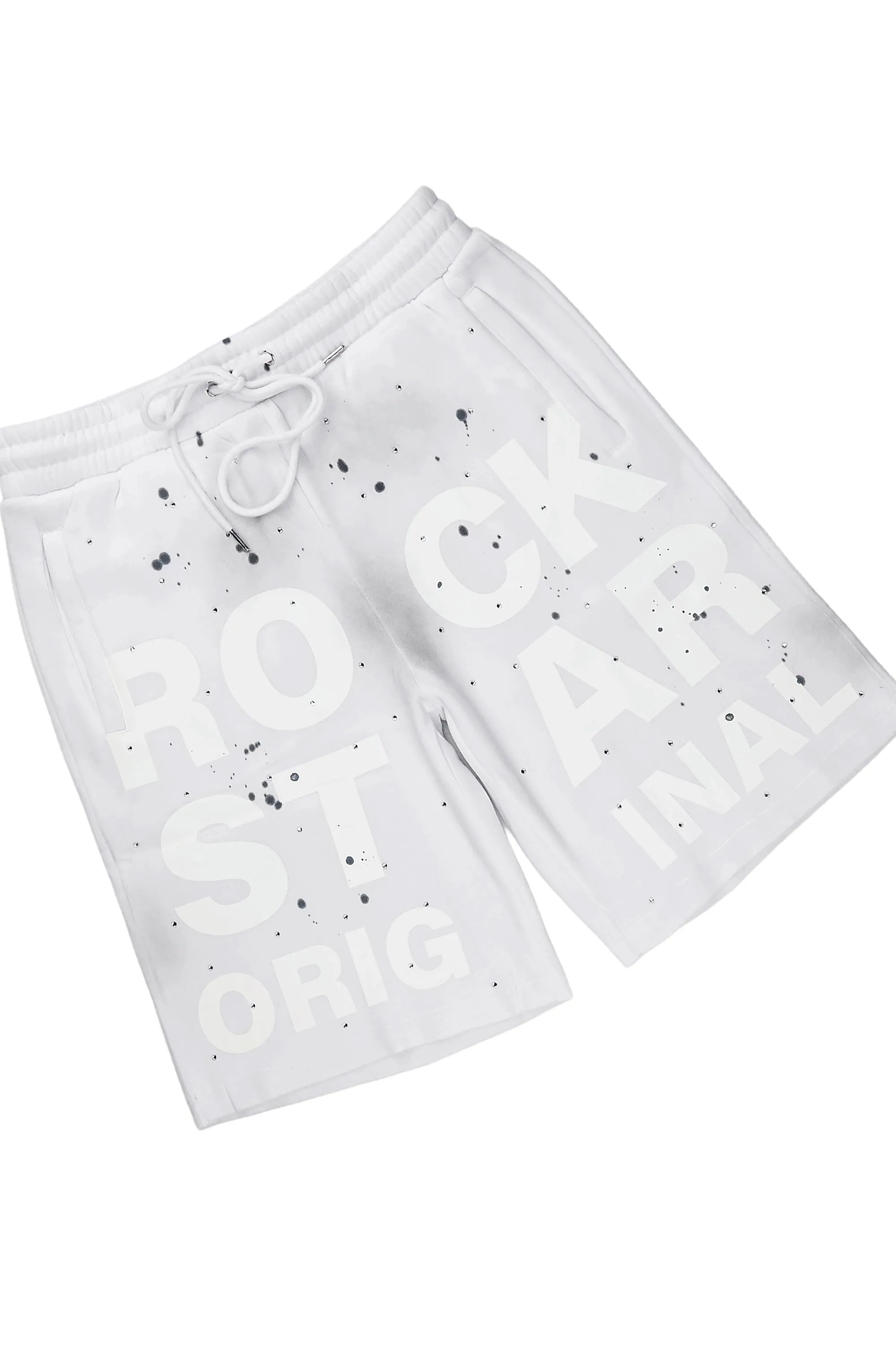 Eliso White T-Shirt/Short Set sold by Rockstar Original product image thumbnail 4