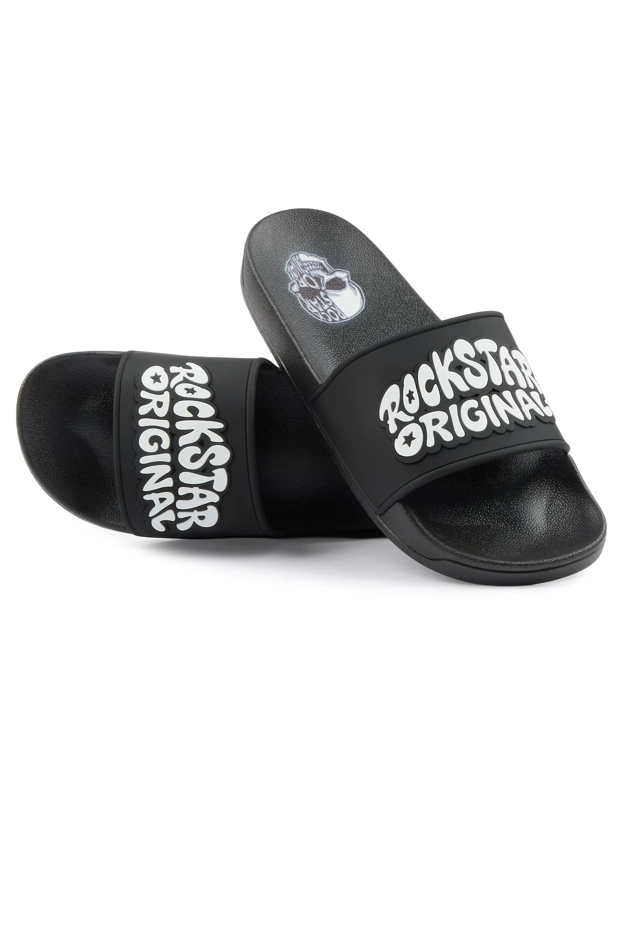 Vidar Black Graphic Slides sold by Rockstar Original