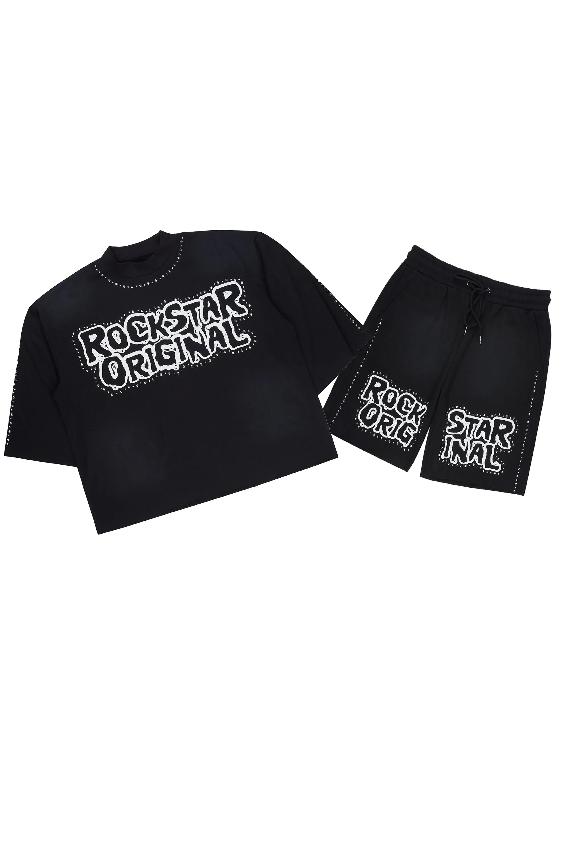 Marc Black T-Shirt Short Set sold by Rockstar Original
