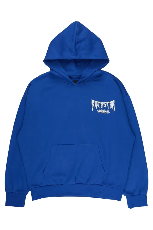 Twinkle Royal Blue Graphic Hoodie made by Rockstar Original