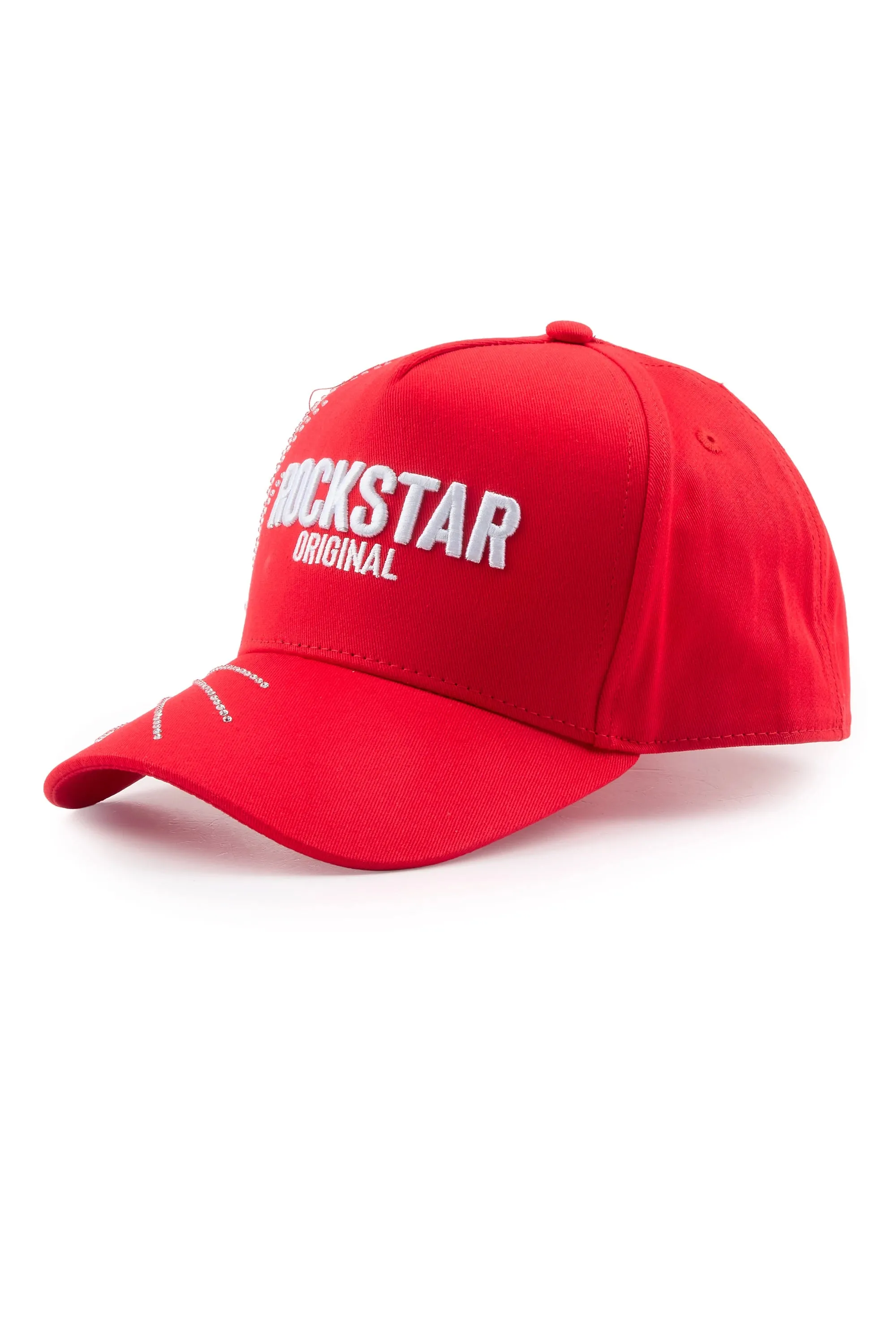 Baldwin Red Rhinestone Trucker Hat sold by Rockstar Original product image thumbnail 2