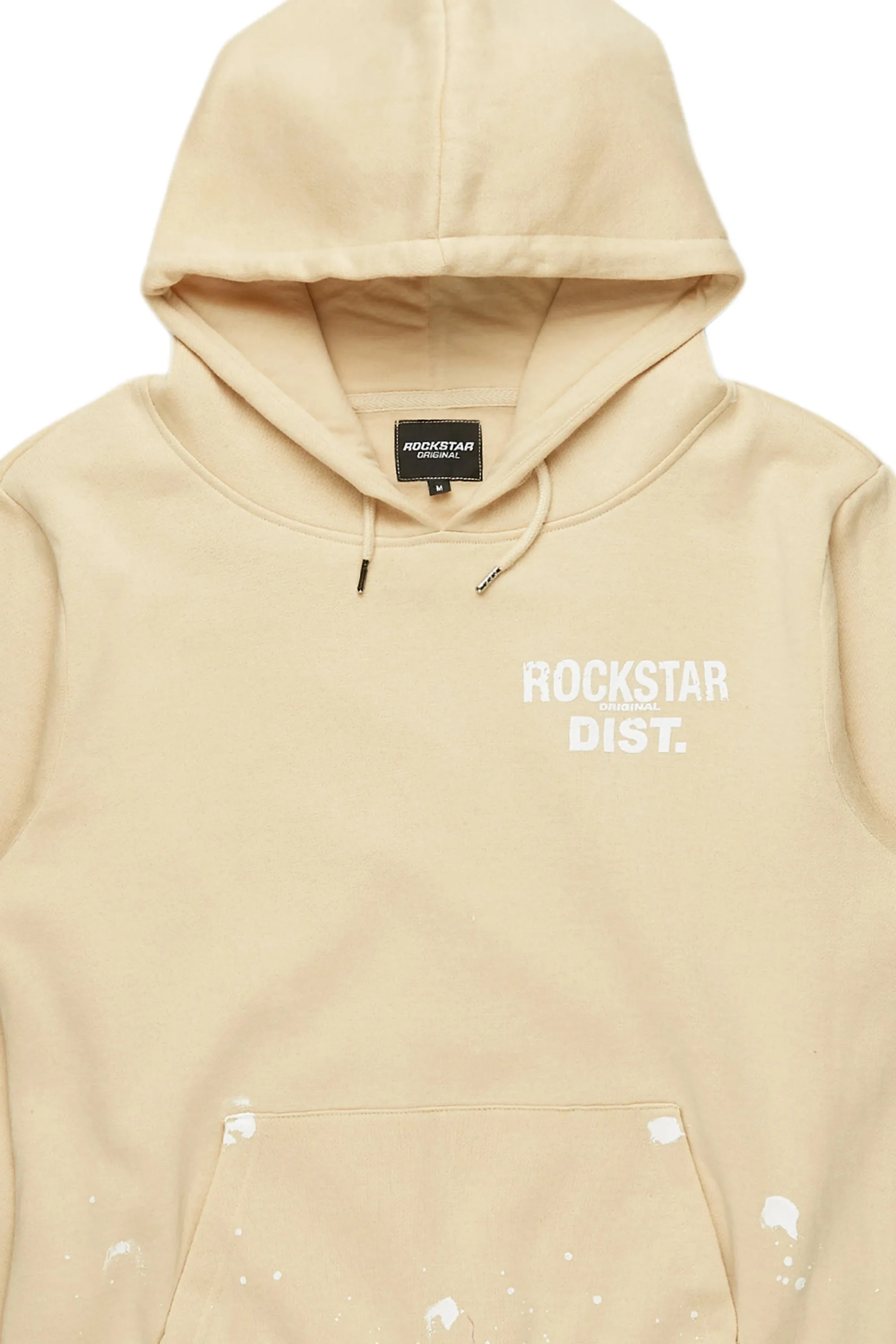 Raffer Beige/White Graphic Hoodie sold by Rockstar Original product image thumbnail 2