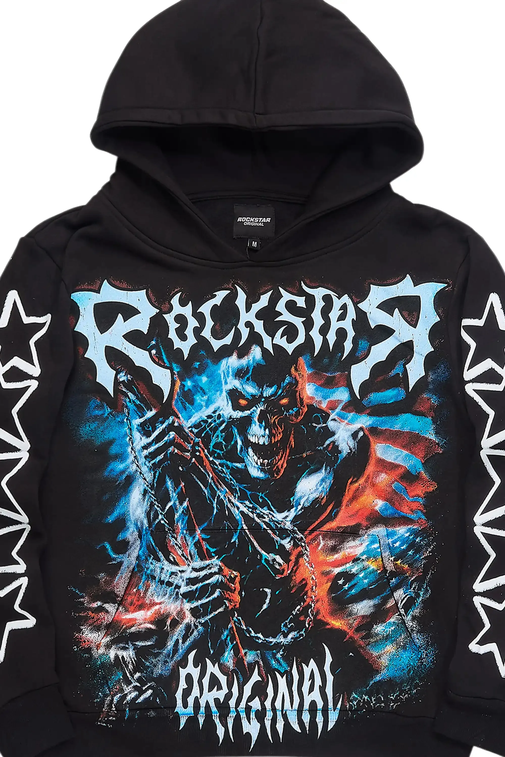 Krio Black/Grey Graphic Hoodie sold by Rockstar Original product image thumbnail 2