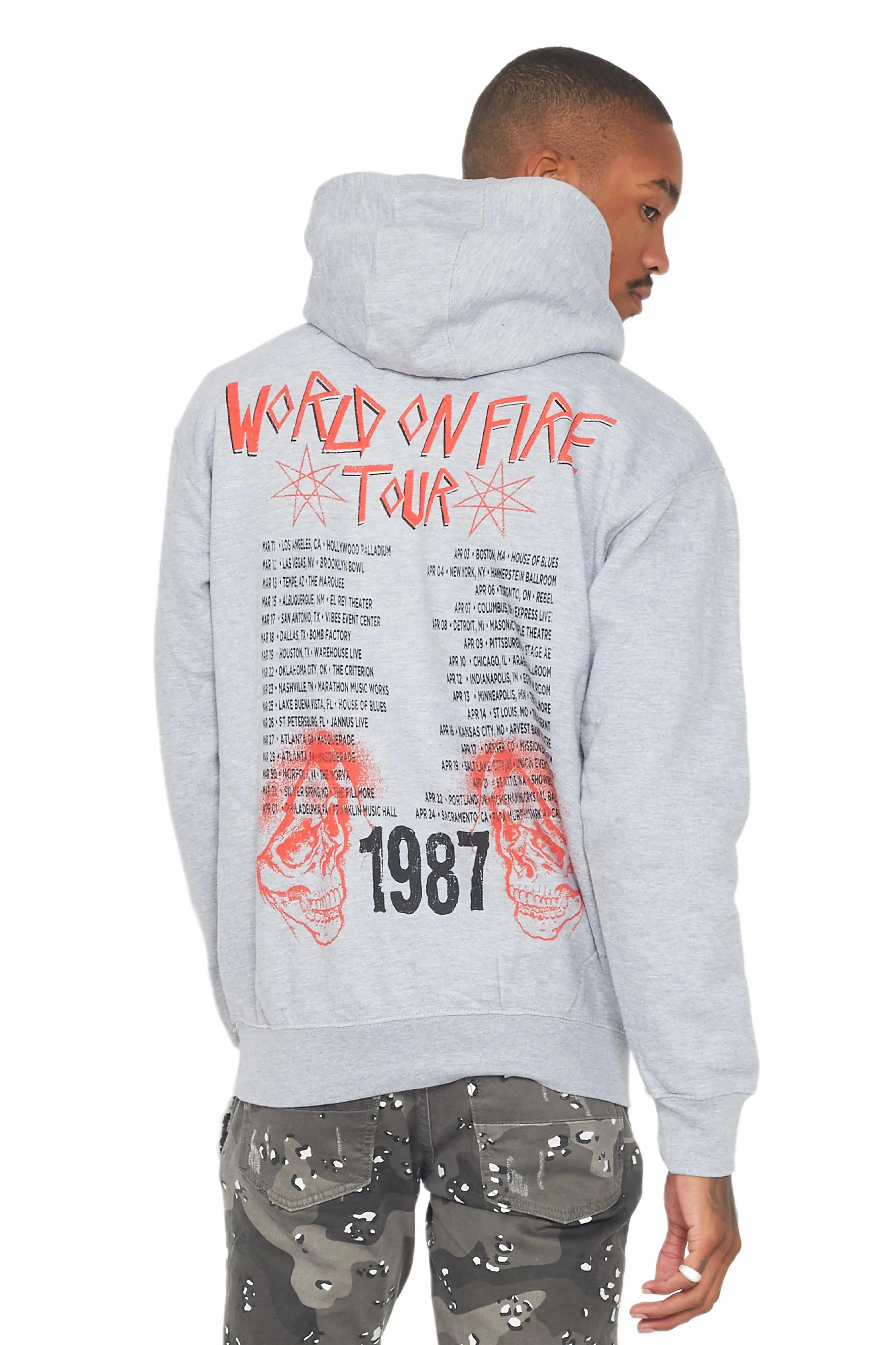 Barrett Grey Graphic Hoodie sold by Rockstar Original product image thumbnail 2