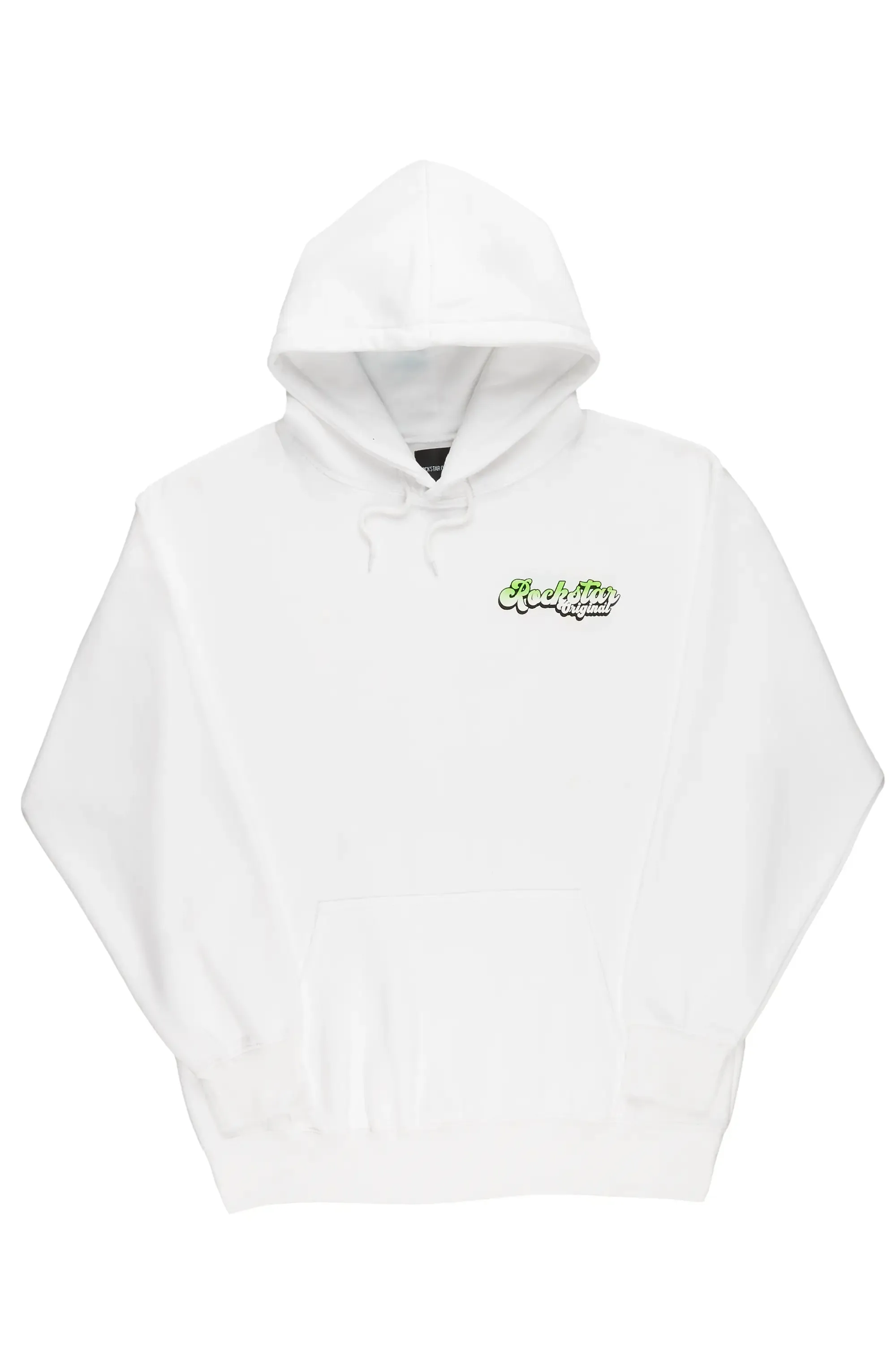 Highya White Graphic Hoodie sold by Rockstar Original product image thumbnail 3