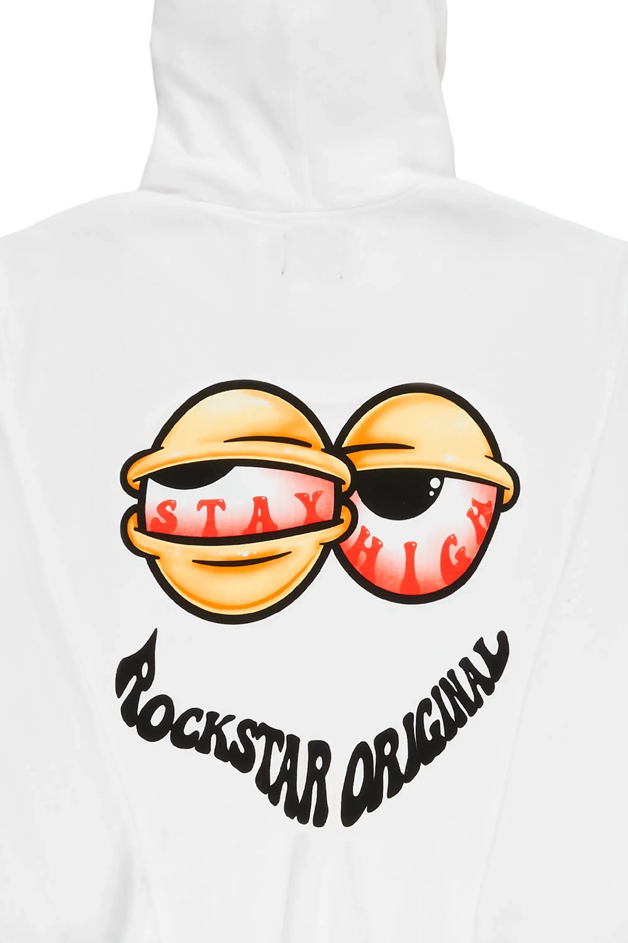 Highya White Graphic Hoodie sold by Rockstar Original product image thumbnail 2