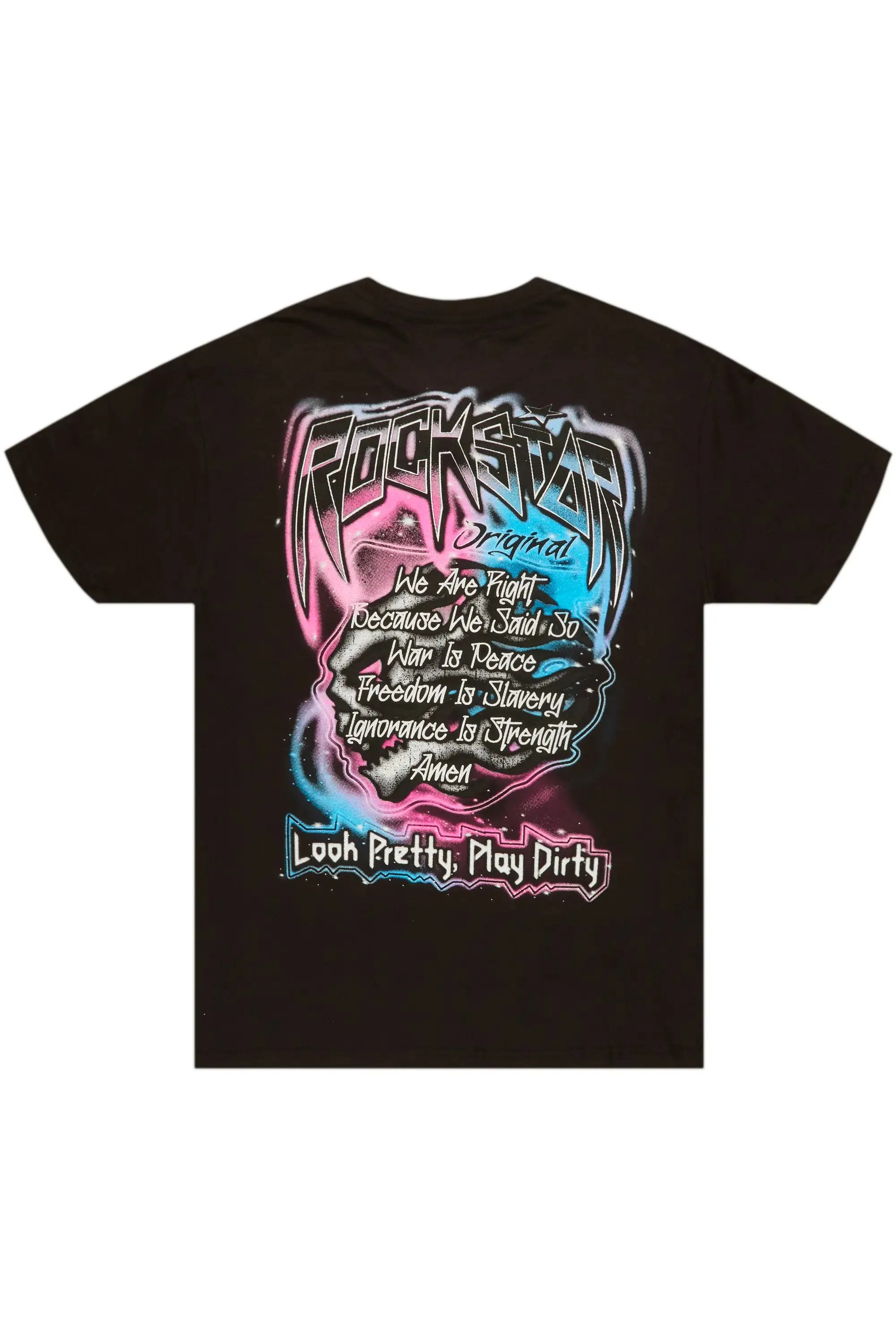 Fionn Black Graphic T-Shirt sold by Rockstar Original product image thumbnail 3