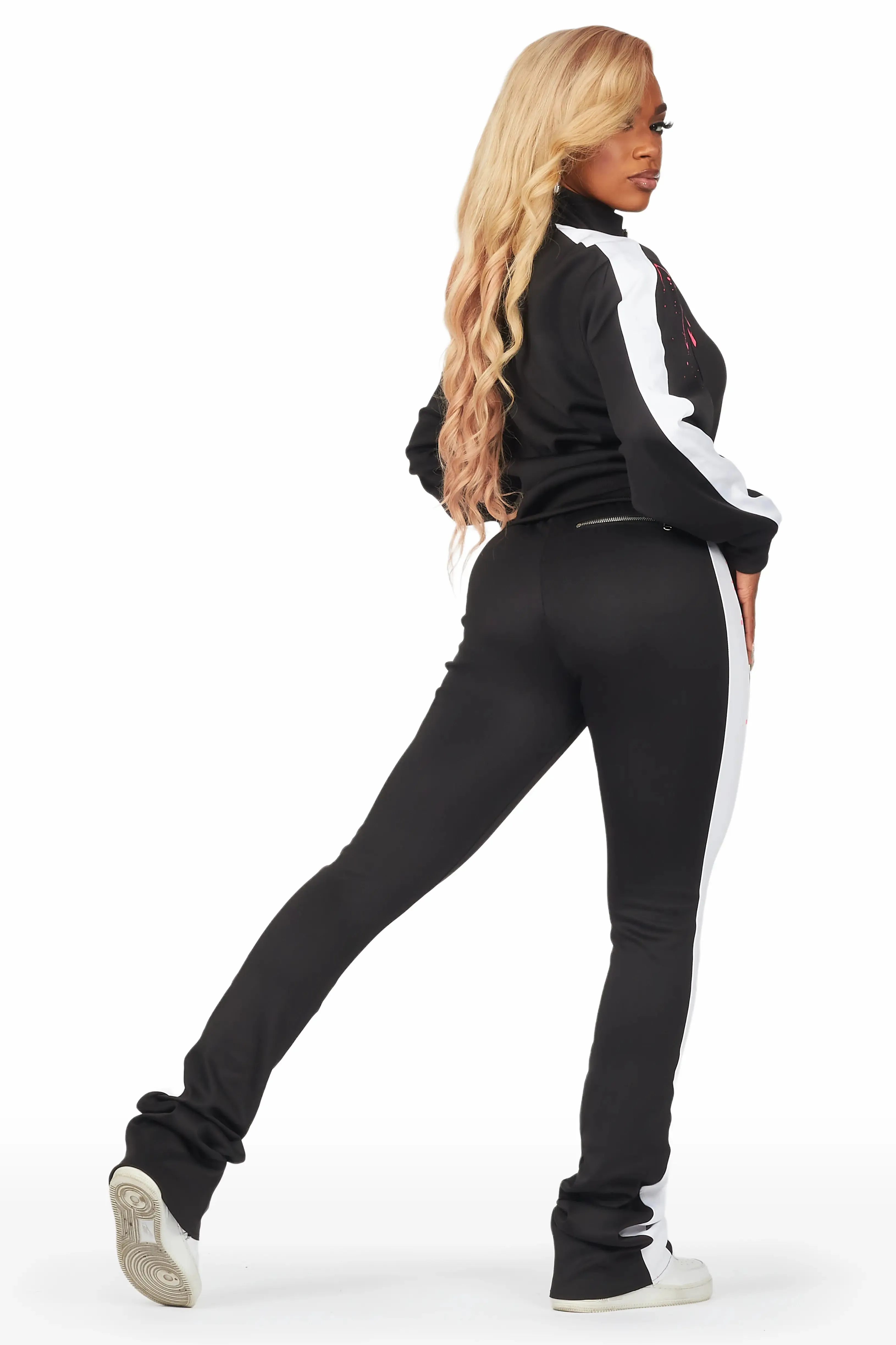 Tara Black Tricot Stacked Trackset sold by Rockstar Original product image thumbnail 5