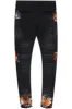 Elias Black/Orange Painter Jean sold by Rockstar Original