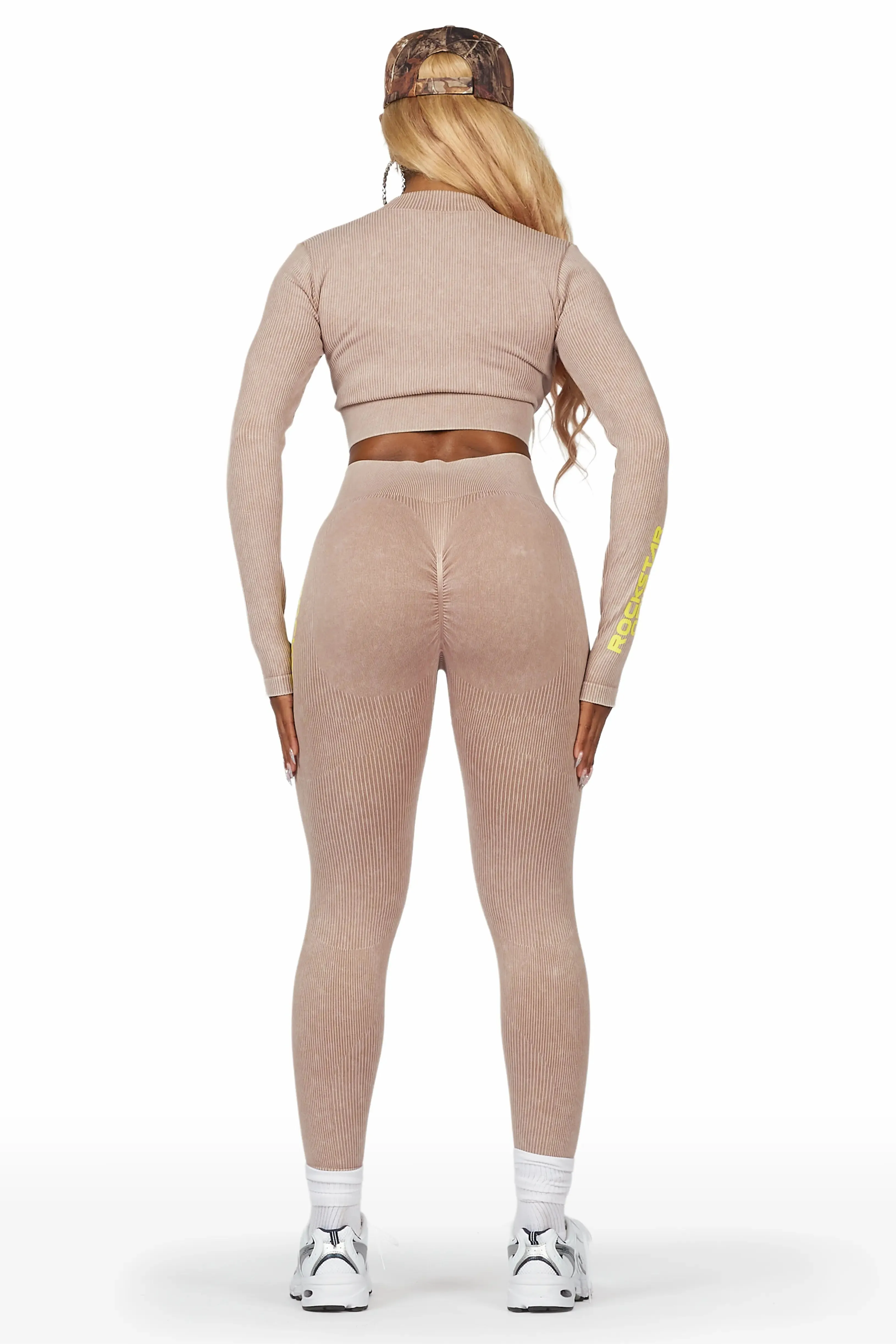 Nyala Mocha Mineral Wash Active Set sold by Rockstar Original product image thumbnail 4