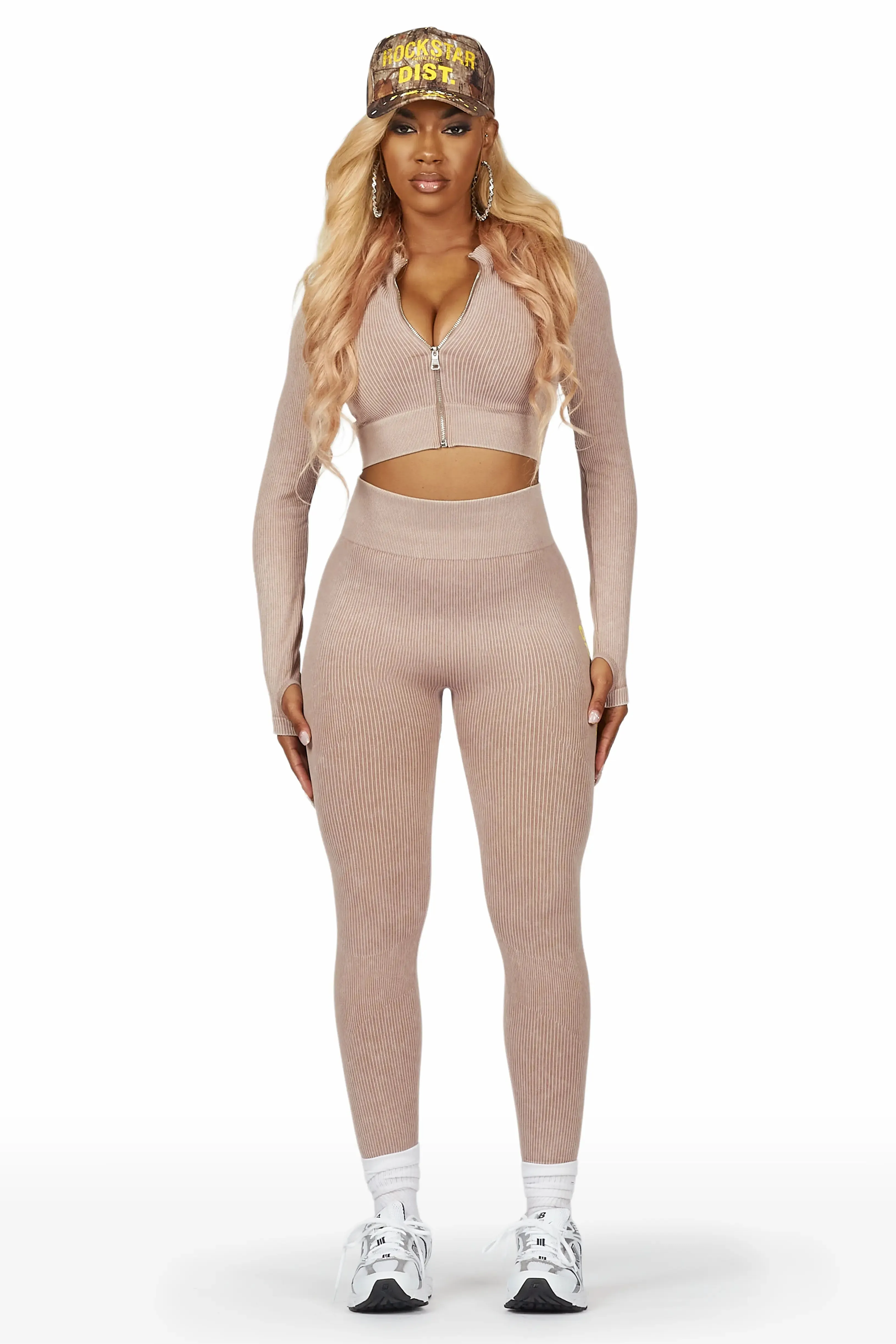 Nyala Mocha Mineral Wash Active Set sold by Rockstar Original product image thumbnail 5