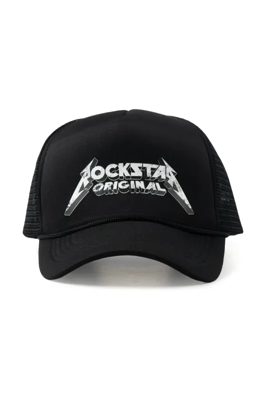 Isidro Black Graphic Trucker Hat sold by Rockstar Original