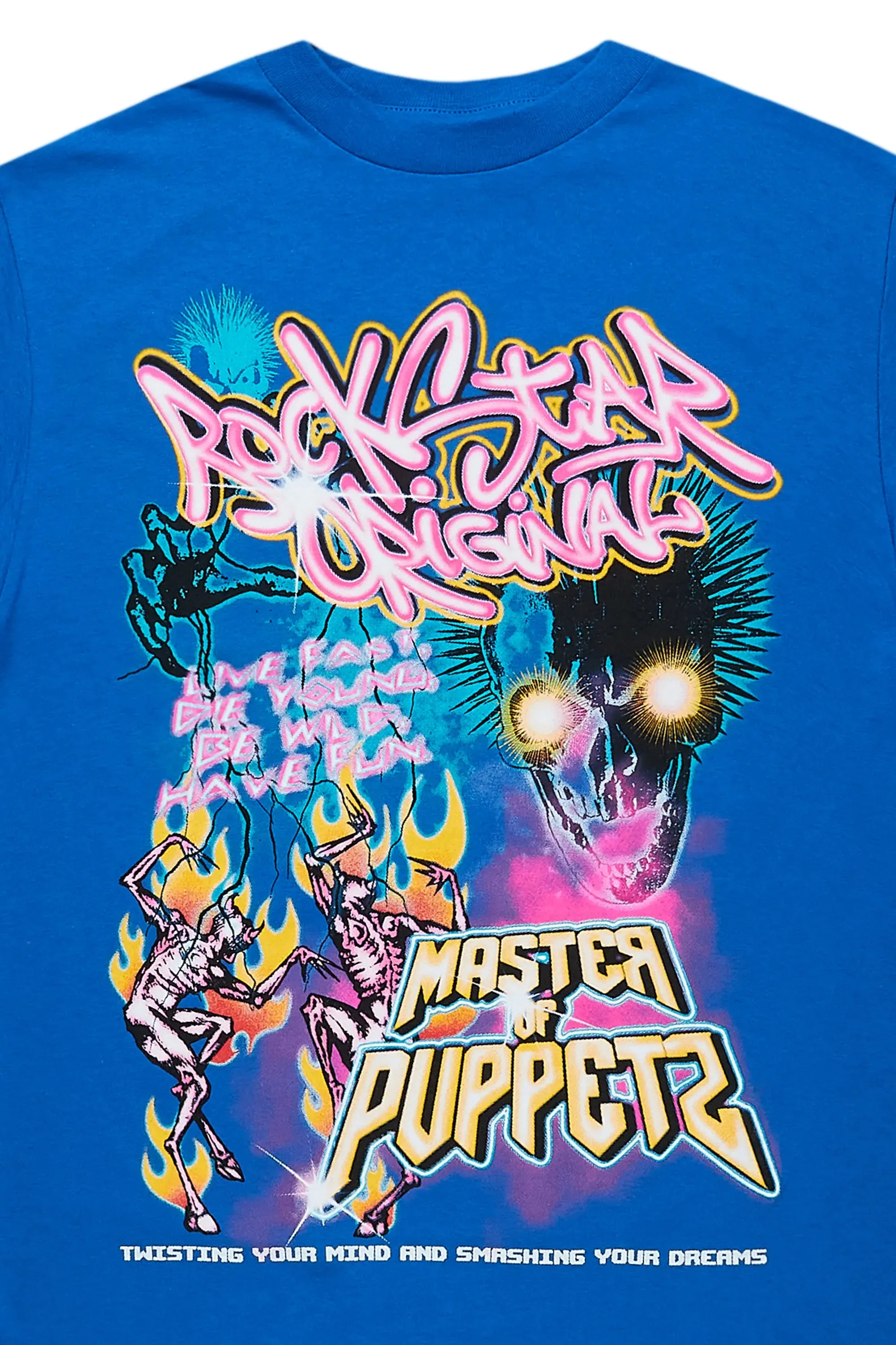 Niko Royal Blue Graphic T-Shirt sold by Rockstar Original product image thumbnail 2