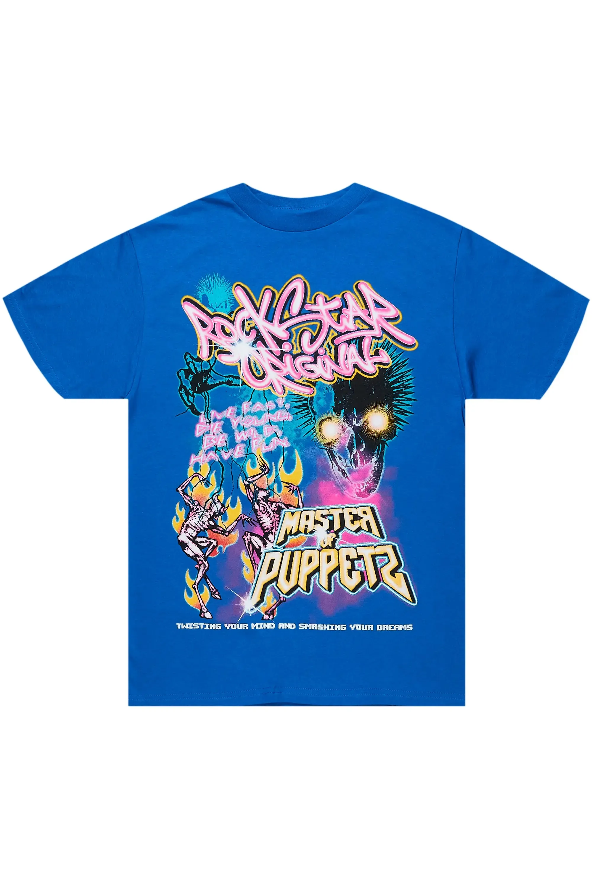 Niko Royal Blue Graphic T-Shirt sold by Rockstar Original
