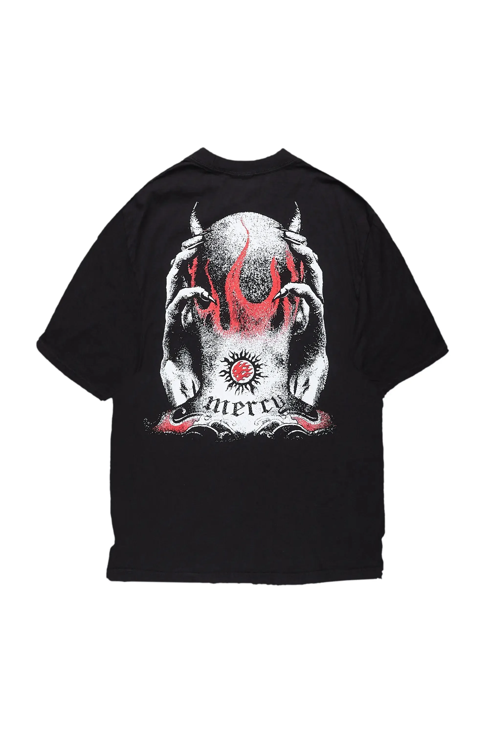 Marcinia Black Mega Oversized T-Shirt sold by Rockstar Original product image thumbnail 3