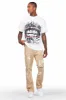 Salus Beige Bootcut Painter Jean sold by Rockstar Original