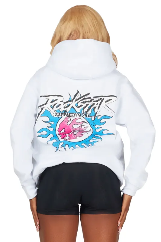 Raishas White Oversized Hoodie sold by Rockstar Original