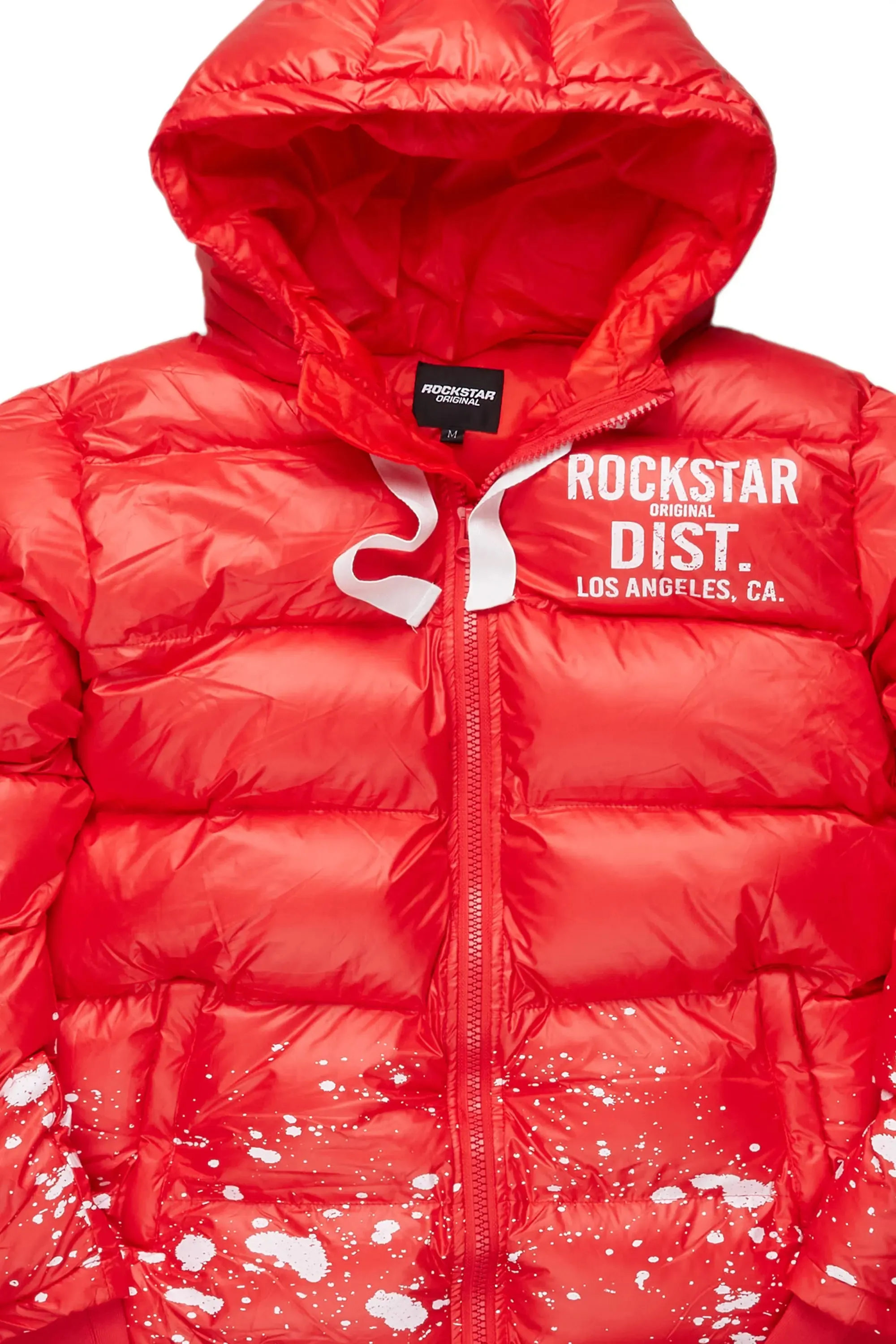 Art Dist. Red Puffer Jacket sold by Rockstar Original product image thumbnail 3