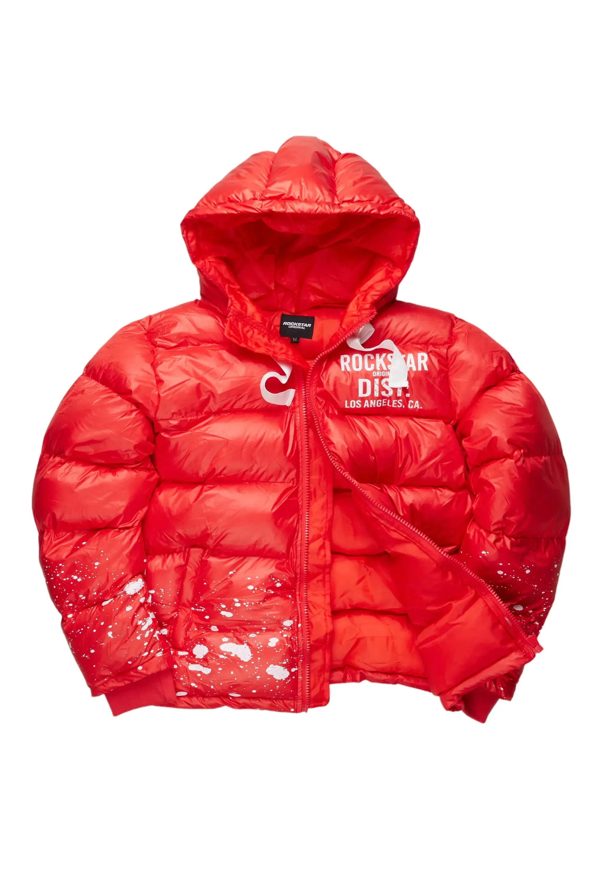 Art Dist. Red Puffer Jacket sold by Rockstar Original product image thumbnail 2