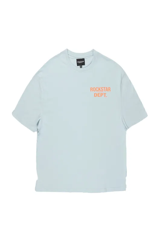 Harlo Blue Oversized T-Shirt sold by Rockstar Original