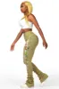 Yasmeen Multi Painted Super Stacked Jean sold by Rockstar Original