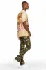 Gentry Camo Stacked Flare Jean sold by Rockstar Original
