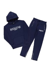 Octavio Hoodie/Jogger Set-Navy sold by Rockstar Original