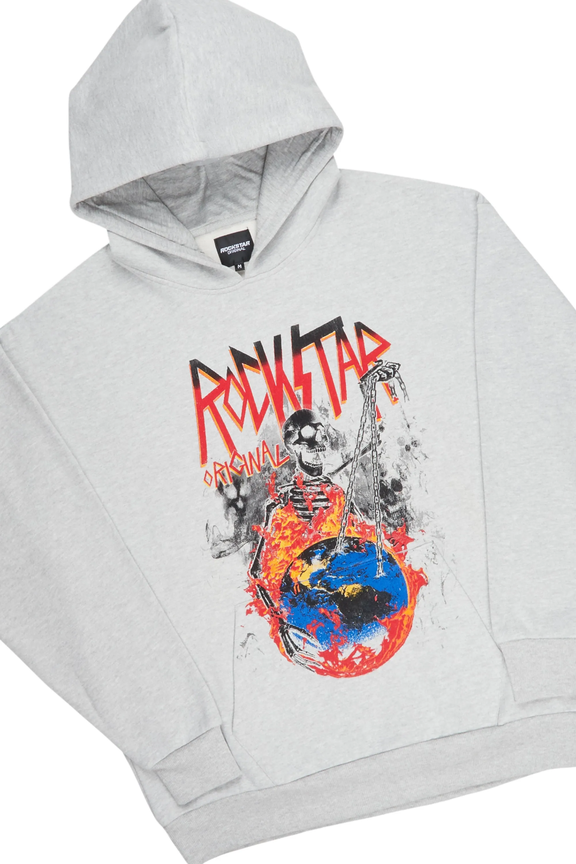 Ramone Heather Grey Hoodie Trackset sold by Rockstar Original product image thumbnail 2