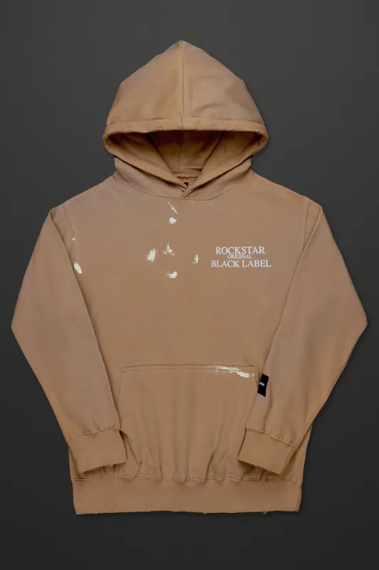 Art Dist. Beige Graphic Hoodie sold by Rockstar Original