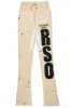 Toriauna Beige Stacked Track Pant sold by Rockstar Original