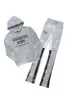 Nelly Heather Grey Hoodie/Super Stacked Flare Pant Set sold by Rockstar Original