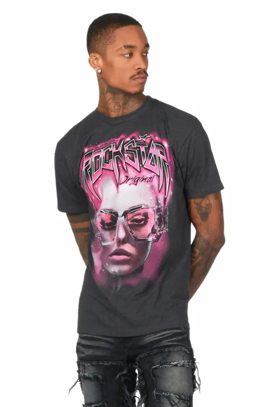 Lars Charcoal Graphic T-Shirt sold by Rockstar Original