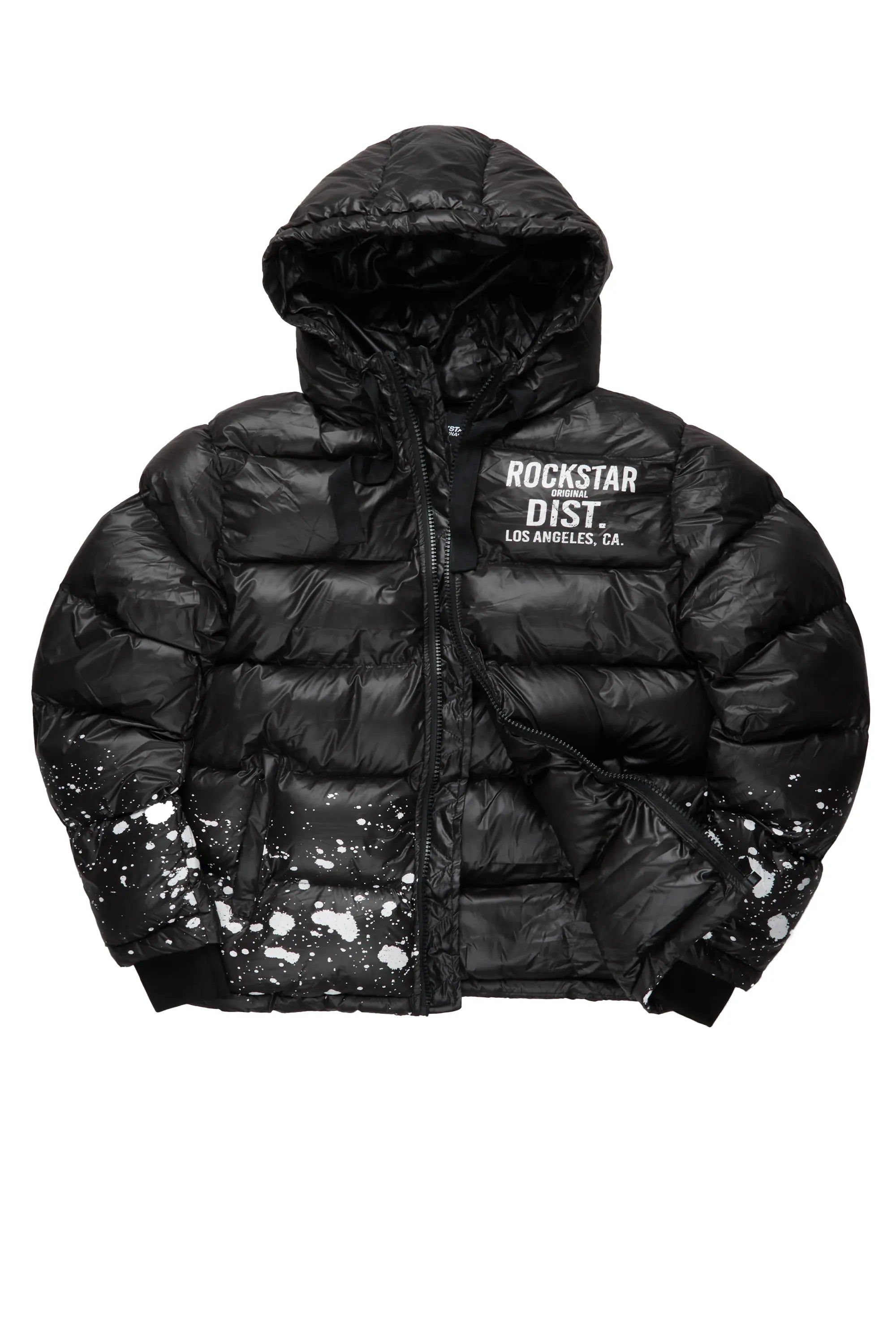 Art Dist. Black Puffer Jacket sold by Rockstar Original product image thumbnail 3