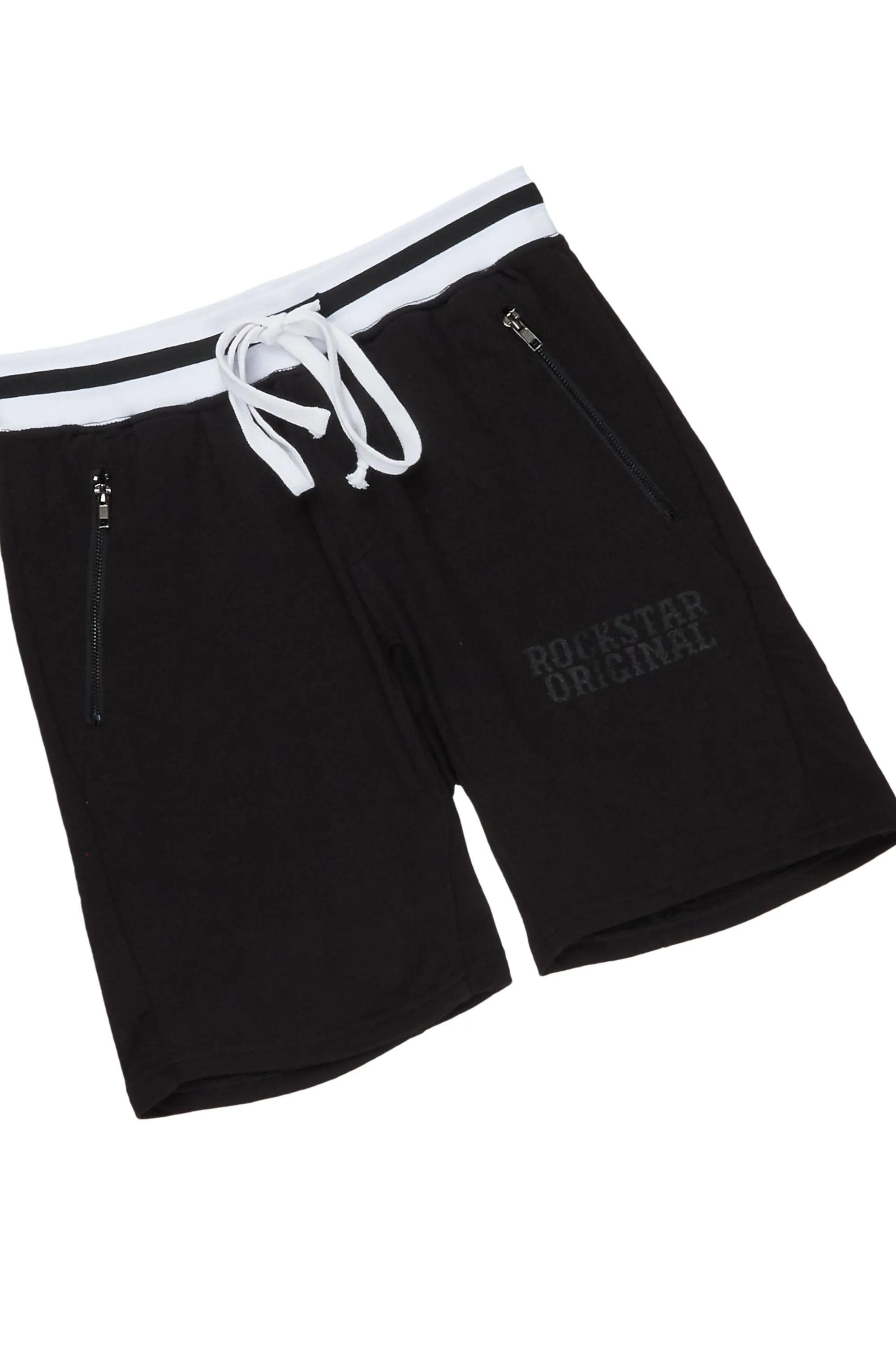 Osman Black Graphic T-Shirt Short Set sold by Rockstar Original product image thumbnail 3