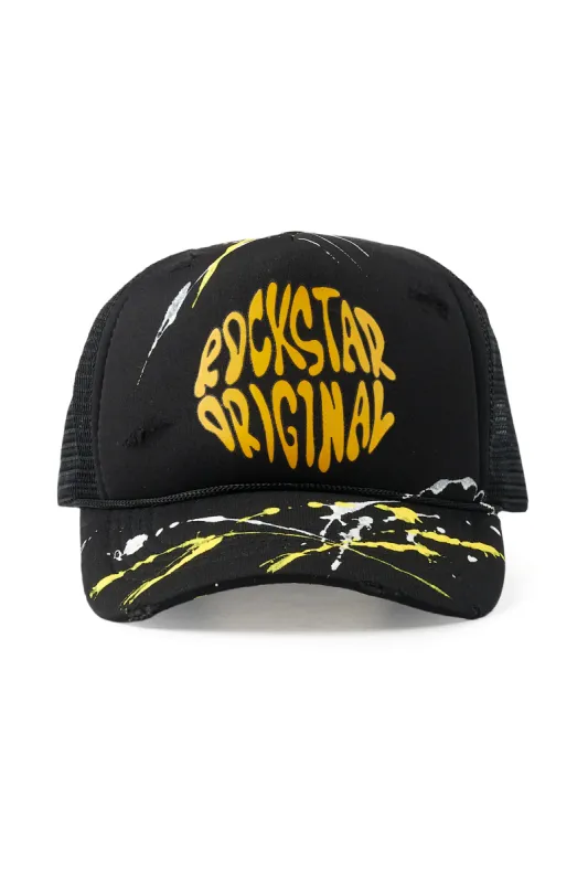 Deka Black Graphic Trucker Hat sold by Rockstar Original