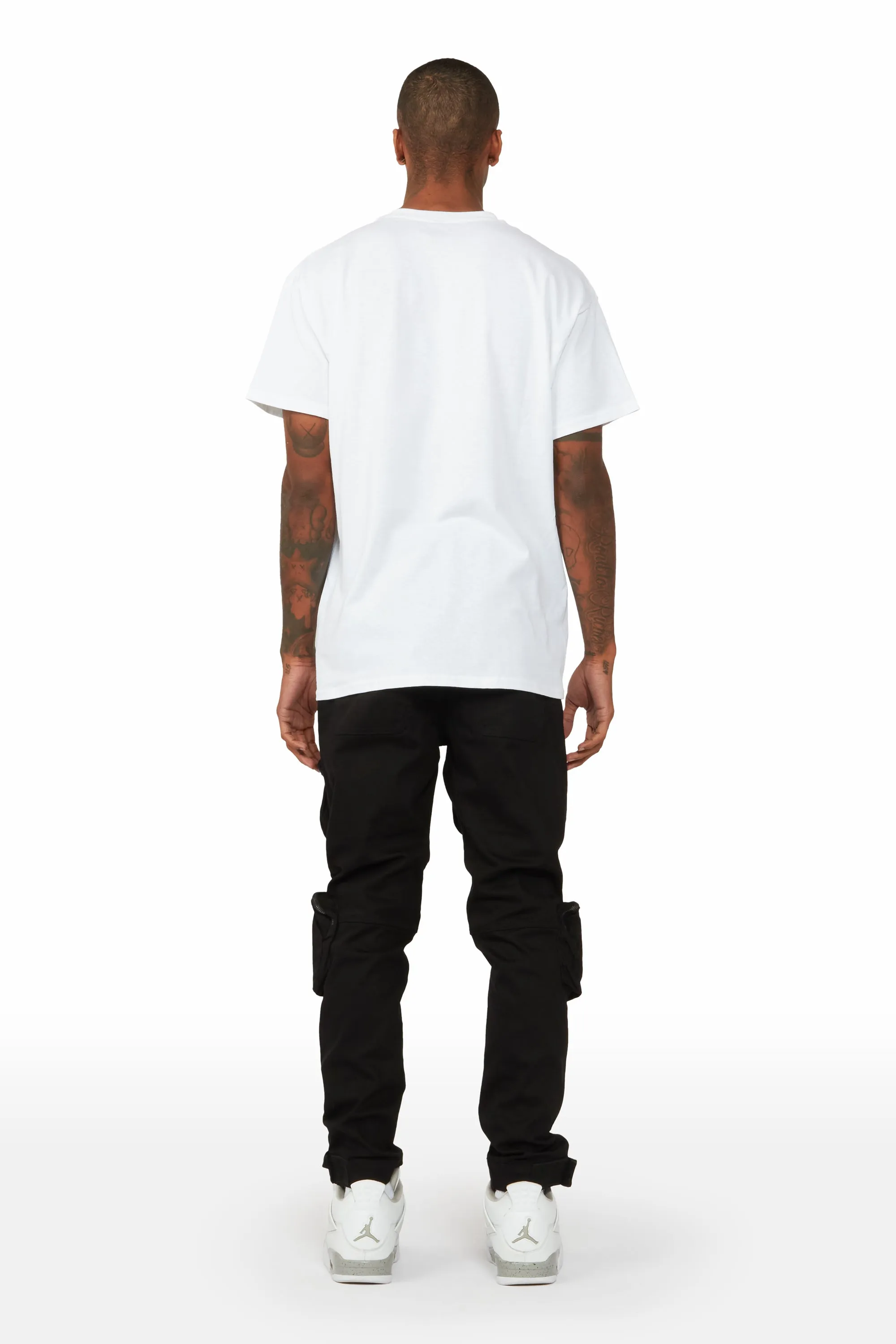 Cain Black Cargo Pants sold by Rockstar Original product image thumbnail 5