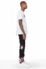Kodak Black/Pink Painter Biker Jean sold by Rockstar Original