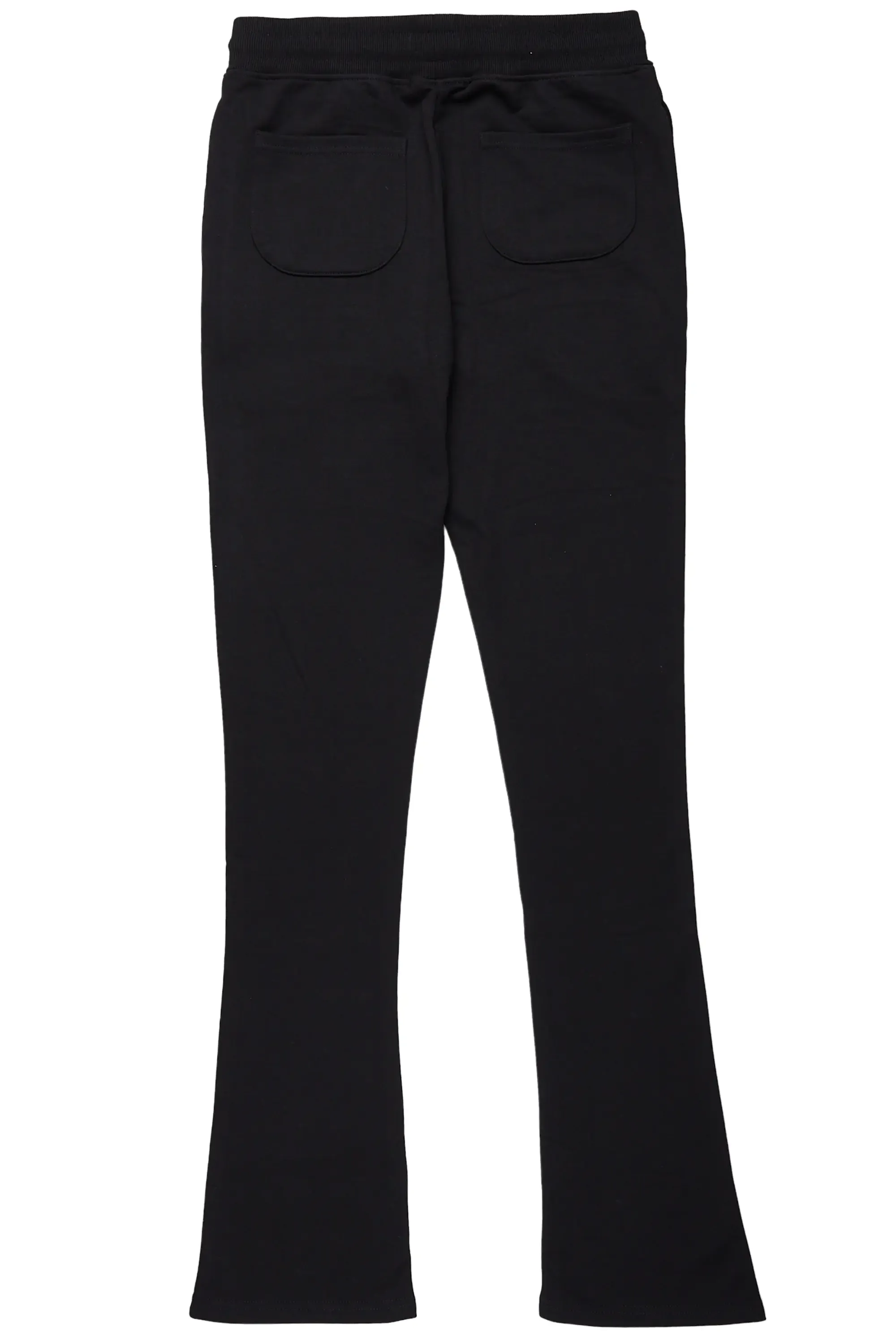 Alpine Black Stacked Flare Pant sold by Rockstar Original product image thumbnail 4