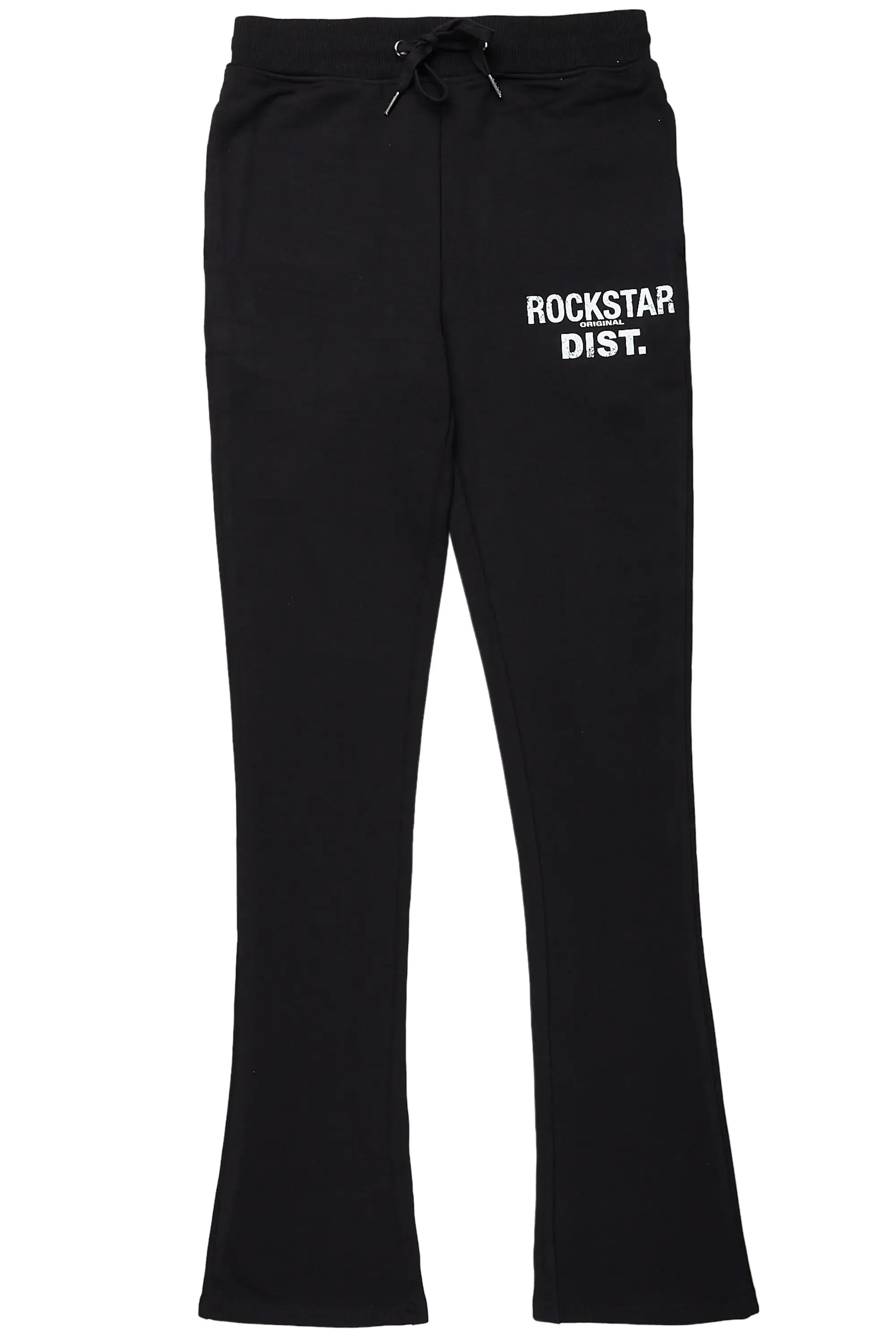Alpine Black Stacked Flare Pant sold by Rockstar Original product image thumbnail 2
