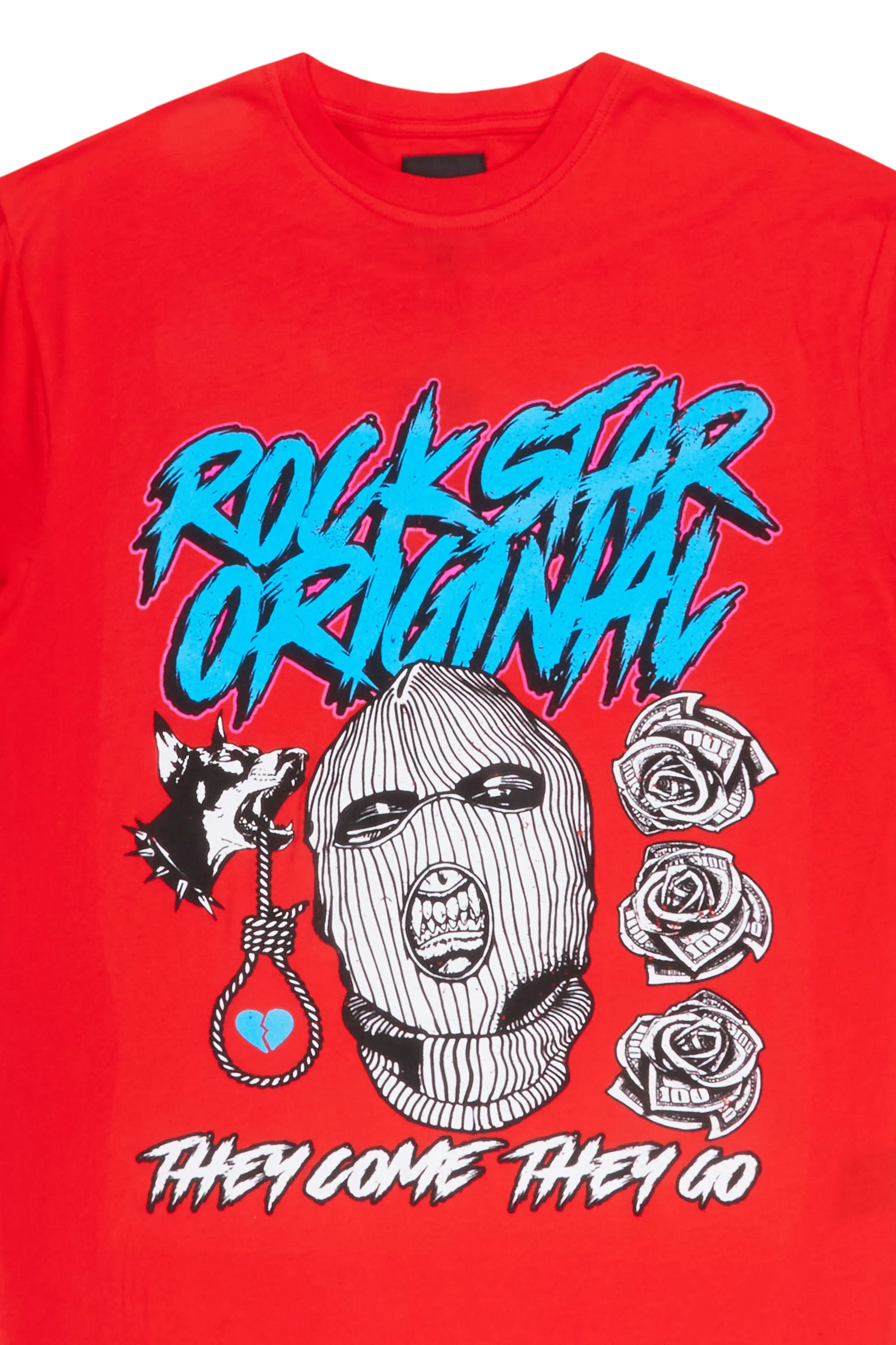 Clava Red Graphic T-Shirt sold by Rockstar Original product image thumbnail 2