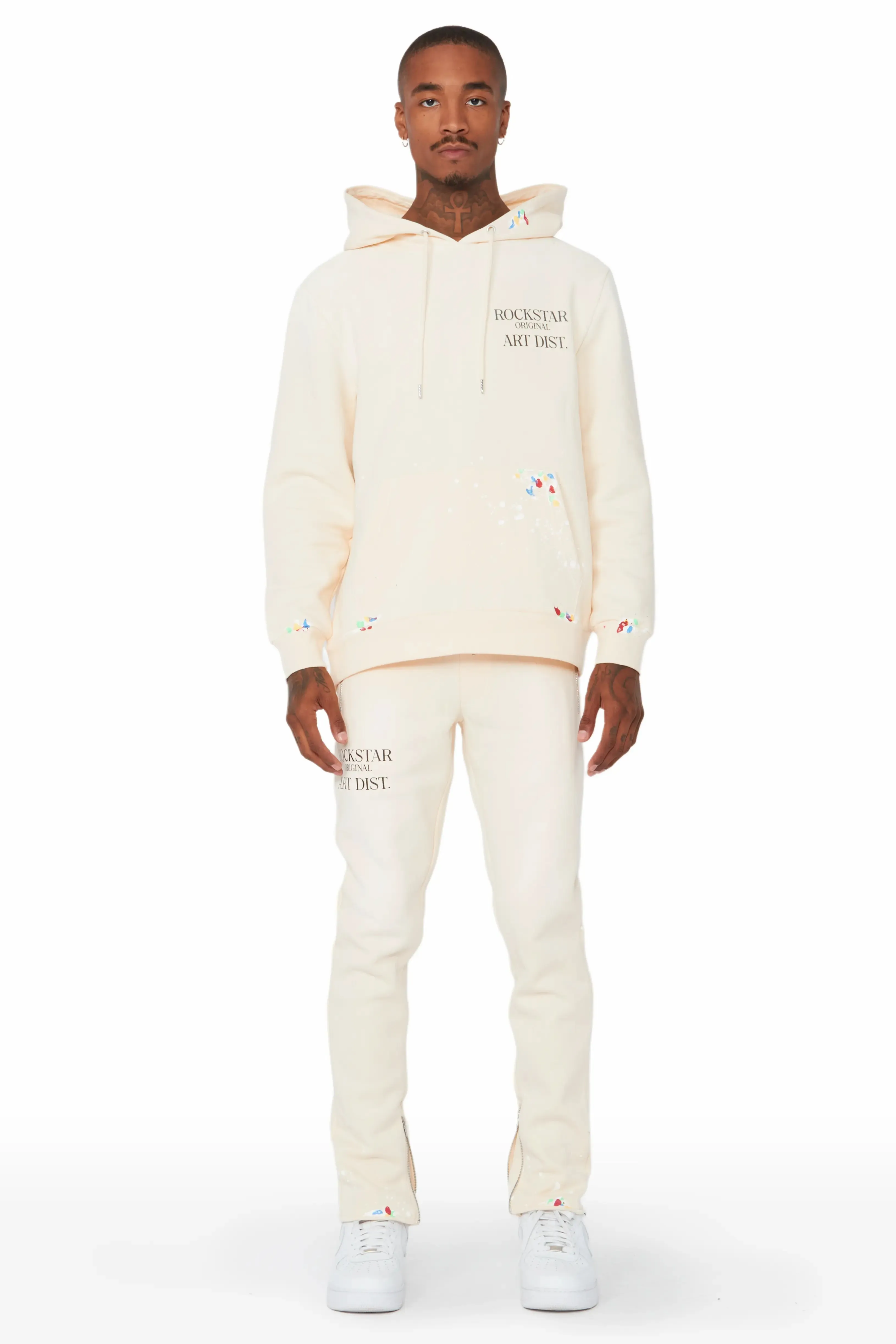 Rockstar Original Rockstar Art Stone Slim Fit track Set