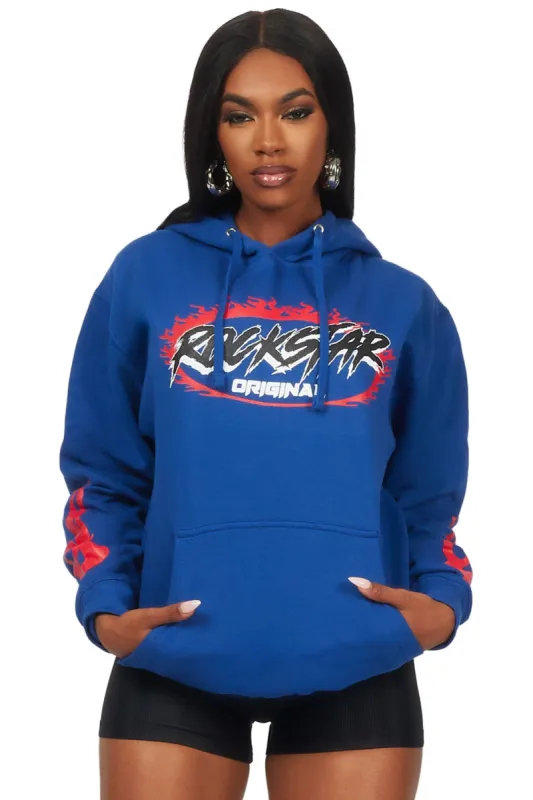 Aviana Royal Blue Oversized Hoodie sold by Rockstar Original