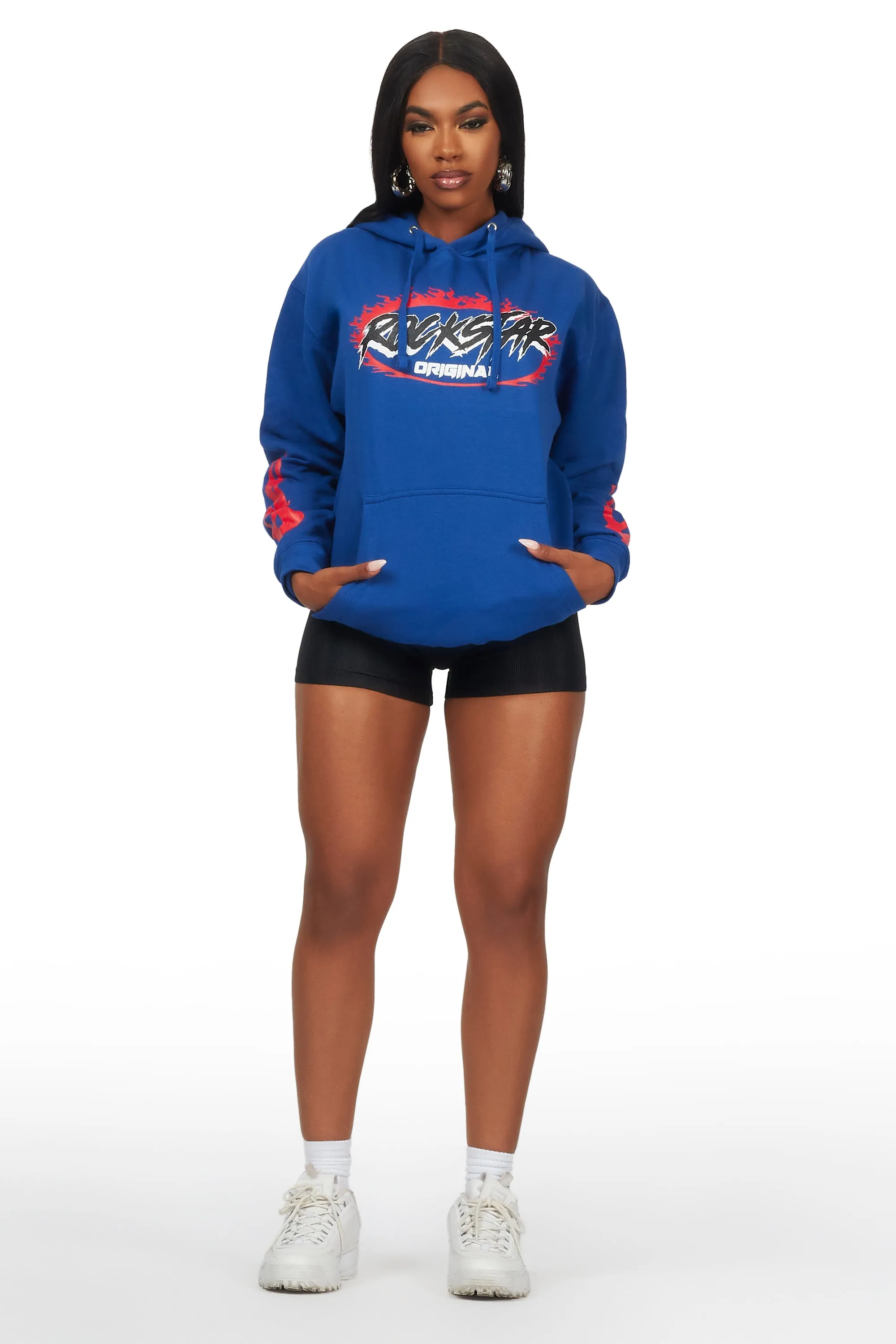 Aviana Royal Blue Oversized Hoodie sold by Rockstar Original product image thumbnail 2